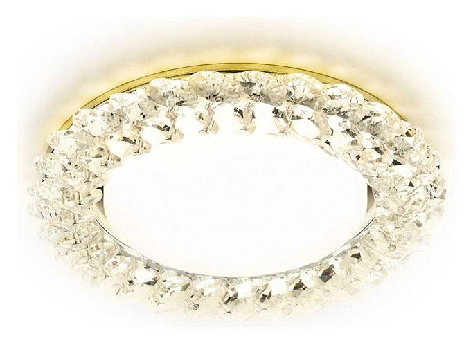 Встраиваемый светильник Ambrella light GX53 G206 CL/G G206 CL/G