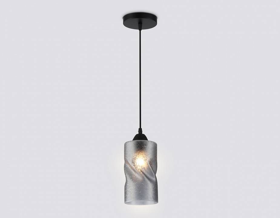 Подвесной светильник Ambrella light TR TR3413 1xE27 черный/золото TR3413