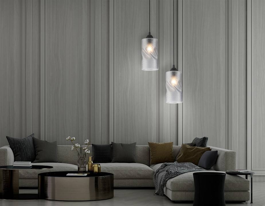 Подвесной светильник Ambrella light TR TR3413 1xE27 черный/золото TR3413