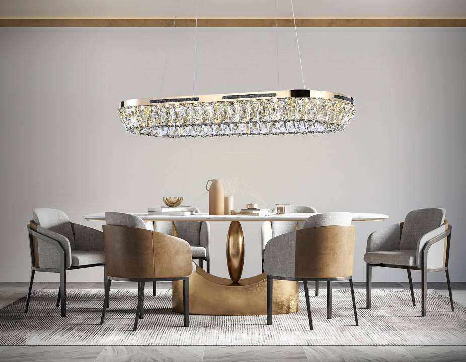 Подвесной светильник Ambrella light TR TR5025 1xE27 60 Вт белый/золото TR5025