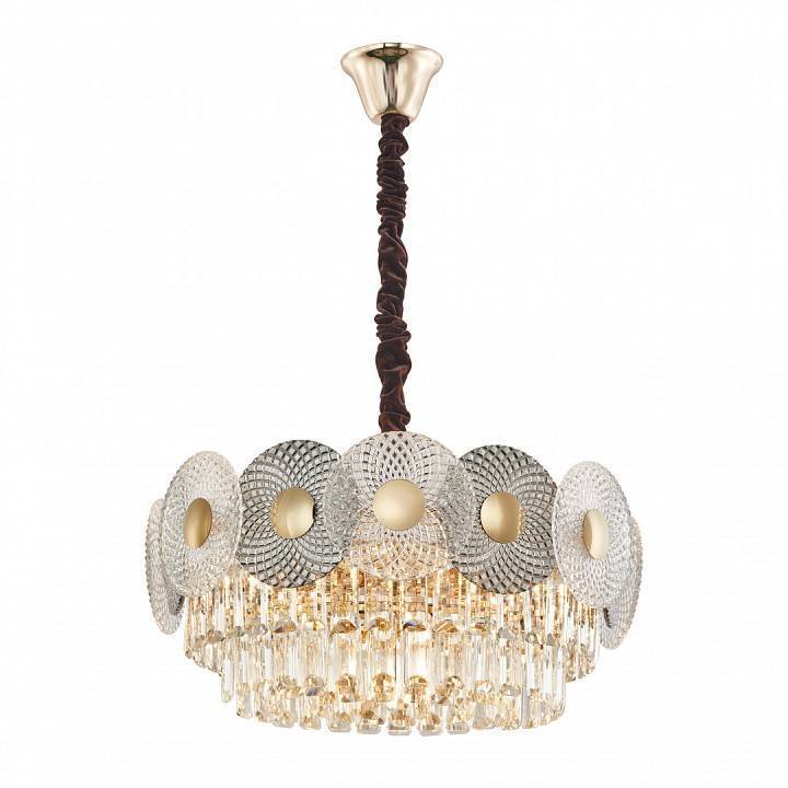 Подвесная люстра Arte Milano AM-1508B 9 ламп 1508B.D550.H250.E14.9 G