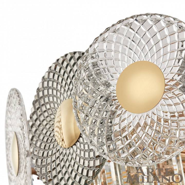 Подвесная люстра Arte Milano AM-1508B 9 ламп 1508B.D550.H250.E14.9 G