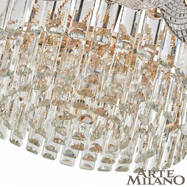 Подвесная люстра Arte Milano AM-1508B 9 ламп 1508B.D550.H250.E14.9 G