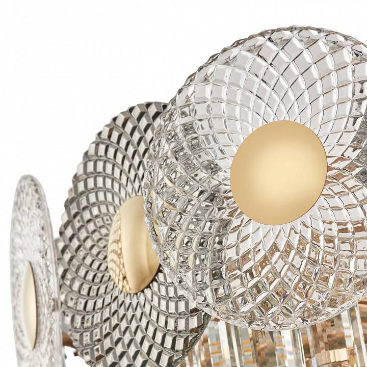 Подвесная люстра Arte Milano AM-1508B 9 ламп 1508B.D550.H250.E14.9 G