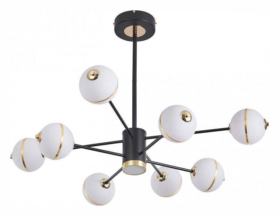 Люстра на штанге Arte Milano Ferrara-72069 272069/8 BK