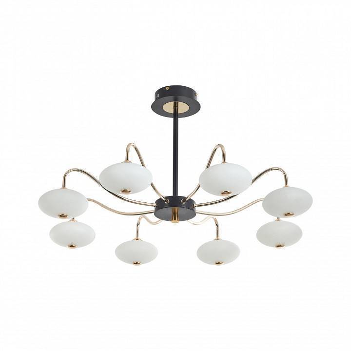 Люстра на штанге Arte Milano Neapolis-73908 273908/8 BK/GD