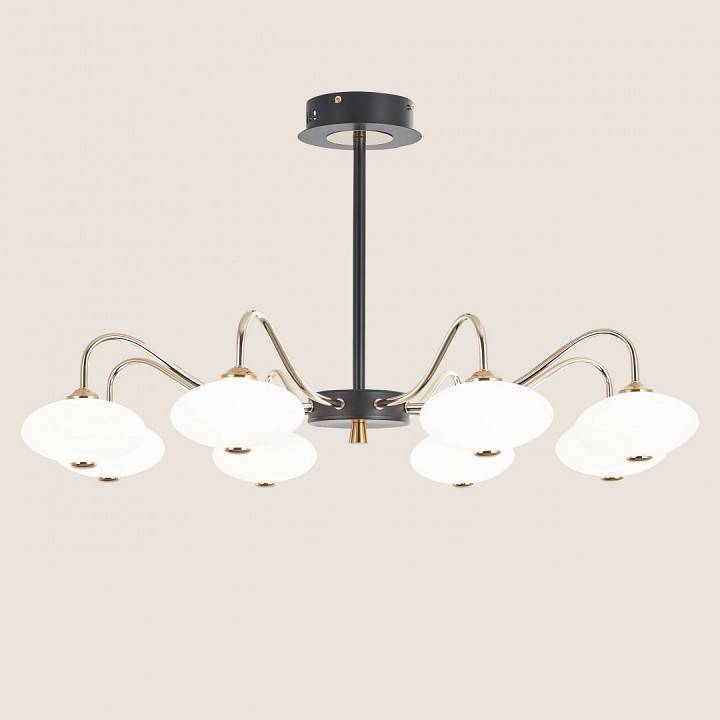 Люстра на штанге Arte Milano Neapolis-73908 273908/8 BK/GD