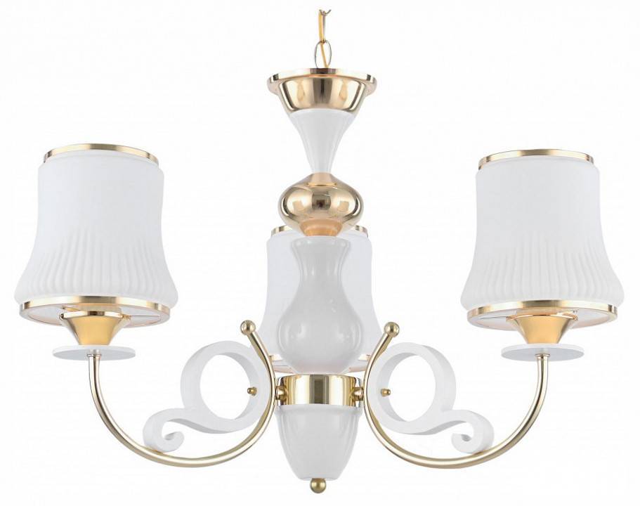 Подвесная люстра Arte Milano Florentia-1097 3 лампы 301097/3 Wh/Gd