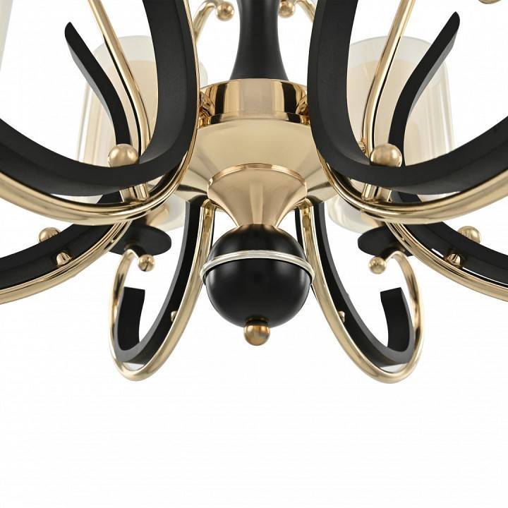 Подвесная люстра Arte Milano Florentia-2237 6 ламп 302237/6 Bk/Gd