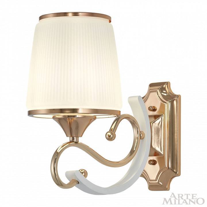 Бра Arte Milano Florentia 303857/1W Wh/Gd