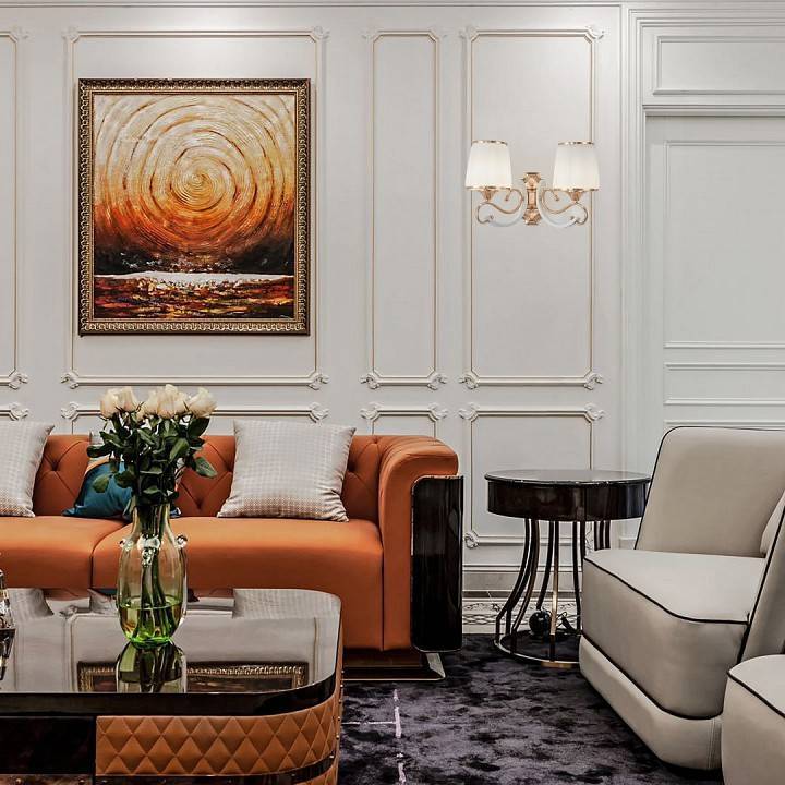 Бра Arte Milano Florentia 303857/2W Wh/Gd