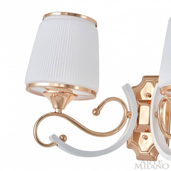 Бра Arte Milano Florentia 303857/2W Wh/Gd