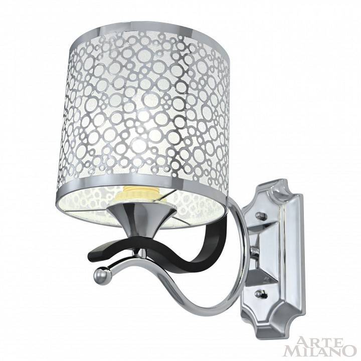 Бра Arte Milano Florentia 306787/1W Bk/Ni