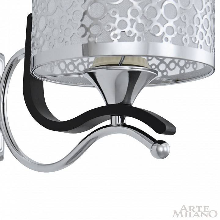 Бра Arte Milano Florentia 306787/1W Bk/Ni