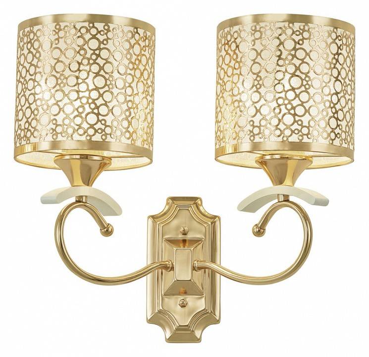 Бра Arte Milano Florentia 9787 2 лампы 309787/2W Wh/Gd