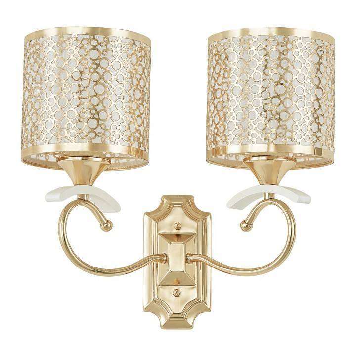 Бра Arte Milano Florentia 9787 2 лампы 309787/2W Wh/Gd