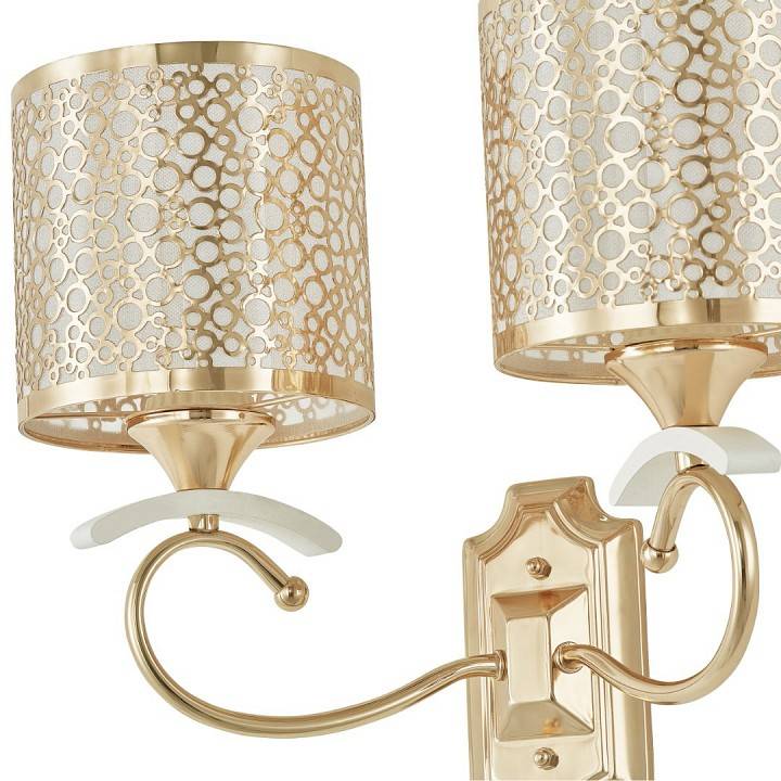 Бра Arte Milano Florentia 9787 2 лампы 309787/2W Wh/Gd