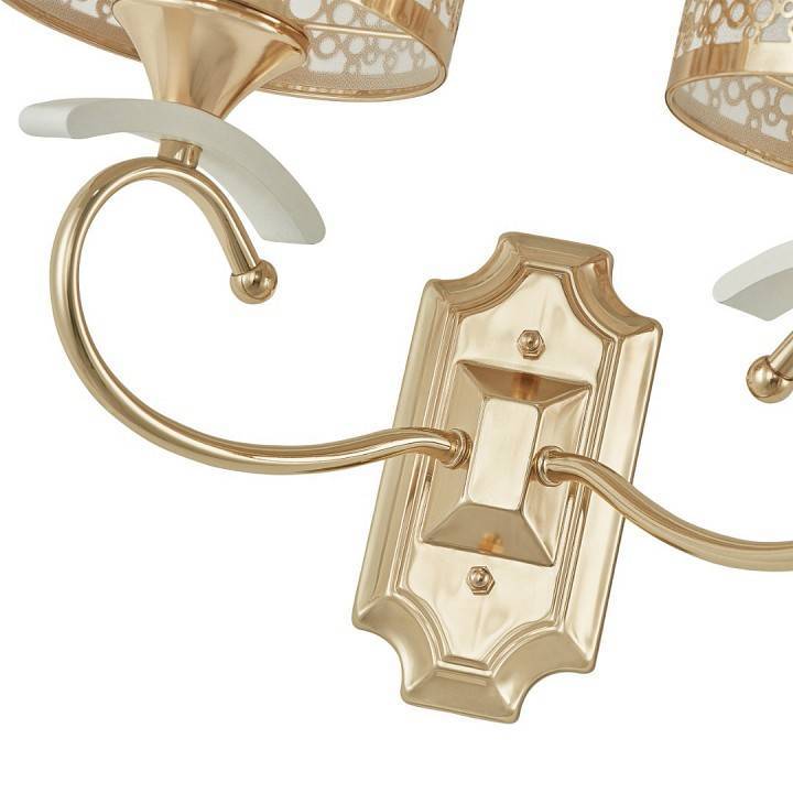 Бра Arte Milano Florentia 9787 2 лампы 309787/2W Wh/Gd