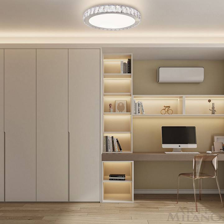 Накладной светильник Arte Milano Toskana D400 мм NI 310122/D400 NI