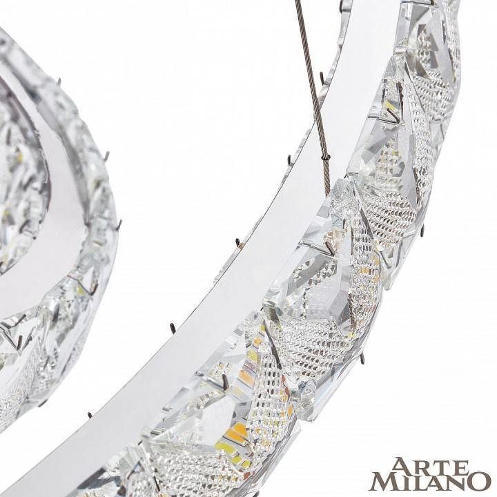 Подвесной светильник Arte Milano AM-Venezia диаметр 600/400 мм 311311/D600-D400 NI