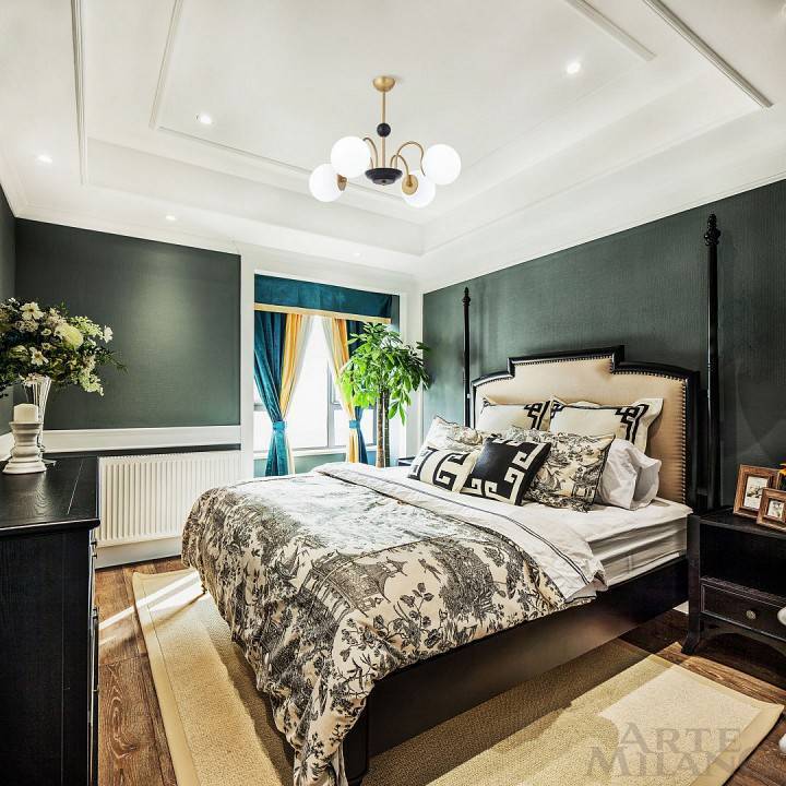 Люстра на штанге Arte Milano AM-Napoli 312066/D700/4 BS/BK