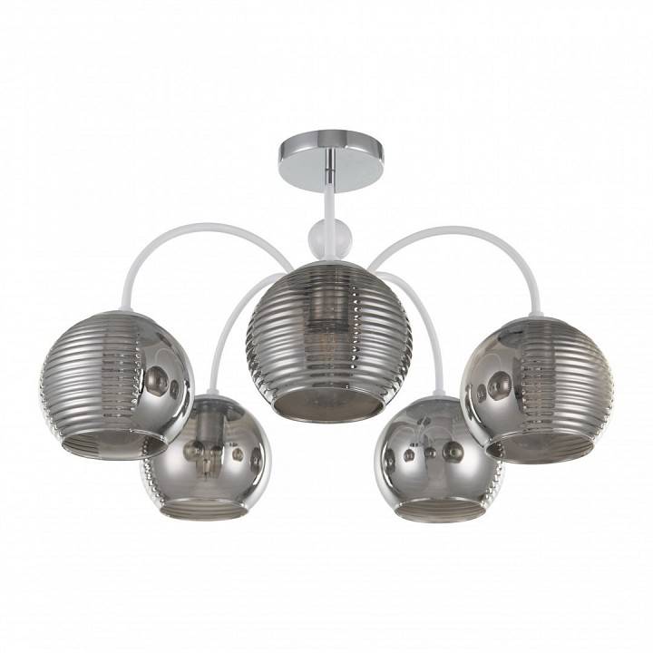 Люстра на штанге Arte Milano Napoli 5 ламп 320719/5 CR+WH