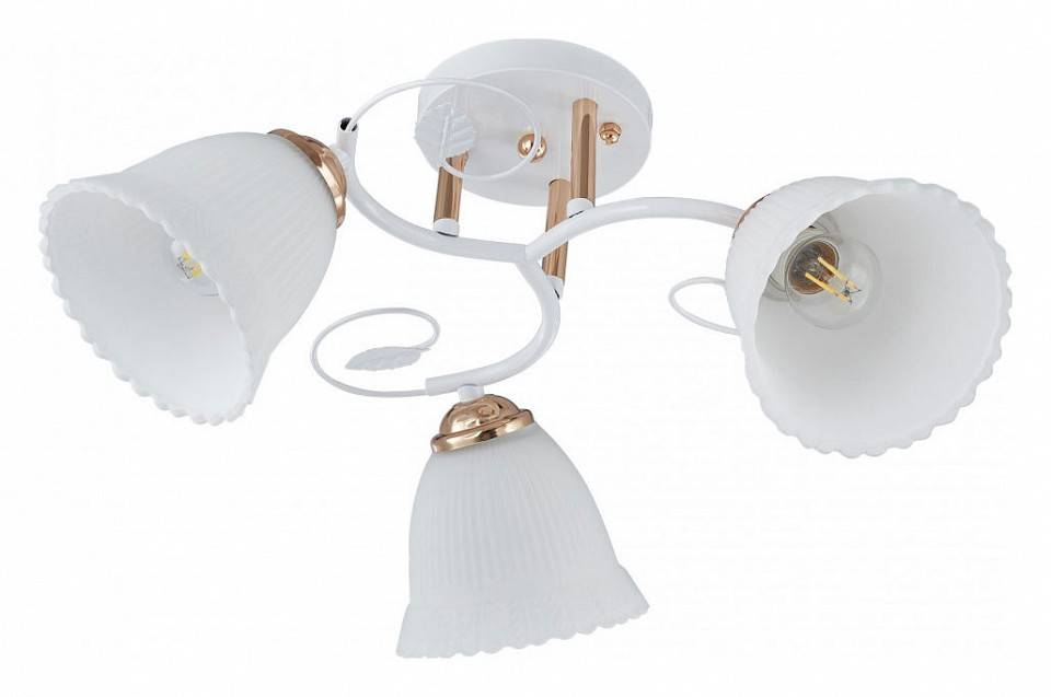 Потолочная люстра Arte Milano AMALFI 3 лампы 325395/3A WH+FG