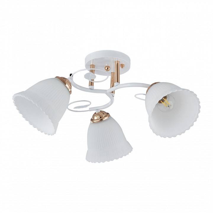 Потолочная люстра Arte Milano AMALFI 3 лампы 325395/3A WH+FG