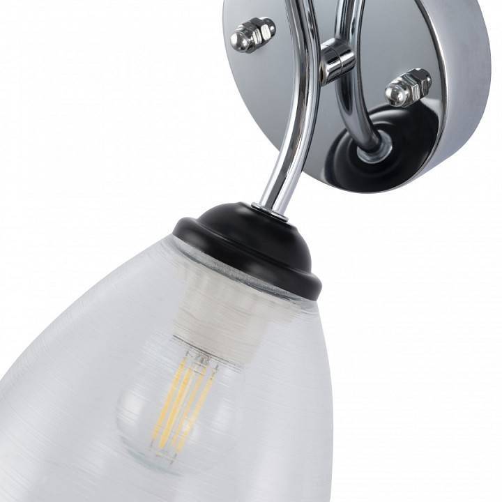 Бра Arte Milano Napoli 329007 1 лампа 329007/1W CR.BK