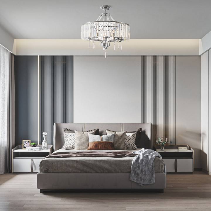 Люстра на штанге Arte Milano Sorrento 371009/8/50/600 CR