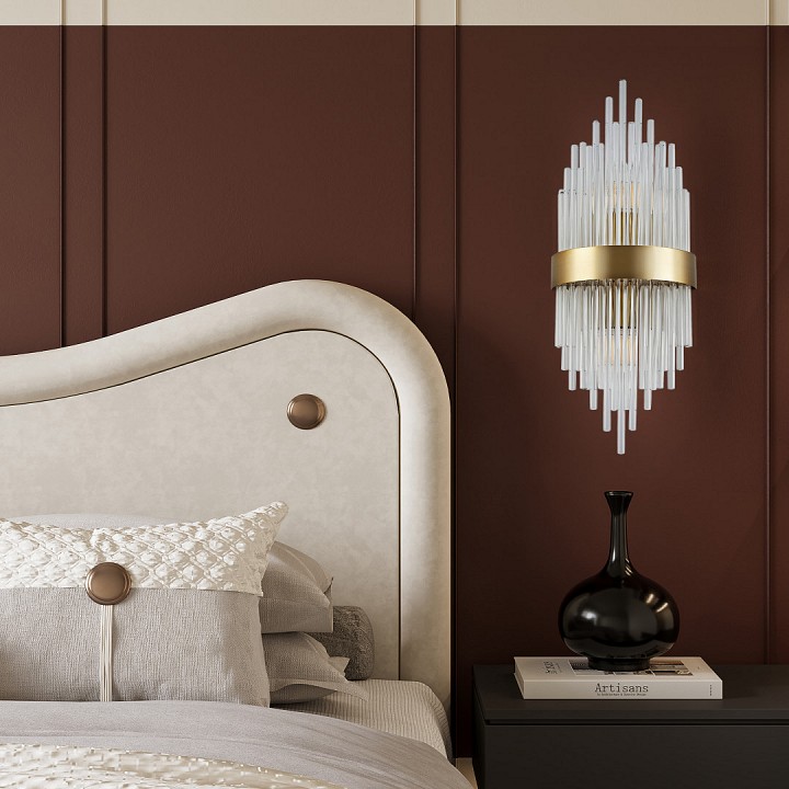 Накладной светильник Arte Milano Torcia 2xE14 латунь 430122.180.2.E14.A1 BS