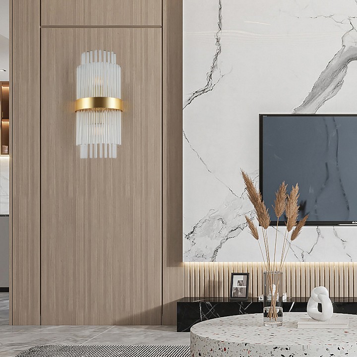 Накладной светильник Arte Milano Torcia 430122.180.2.E14.C1 GD