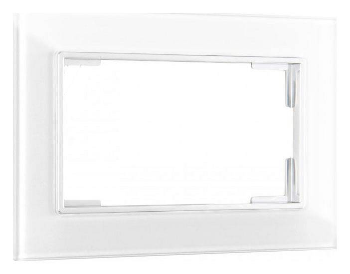 Рамка для двойной розетки Arte Milano am-503.02 503.02-double.white