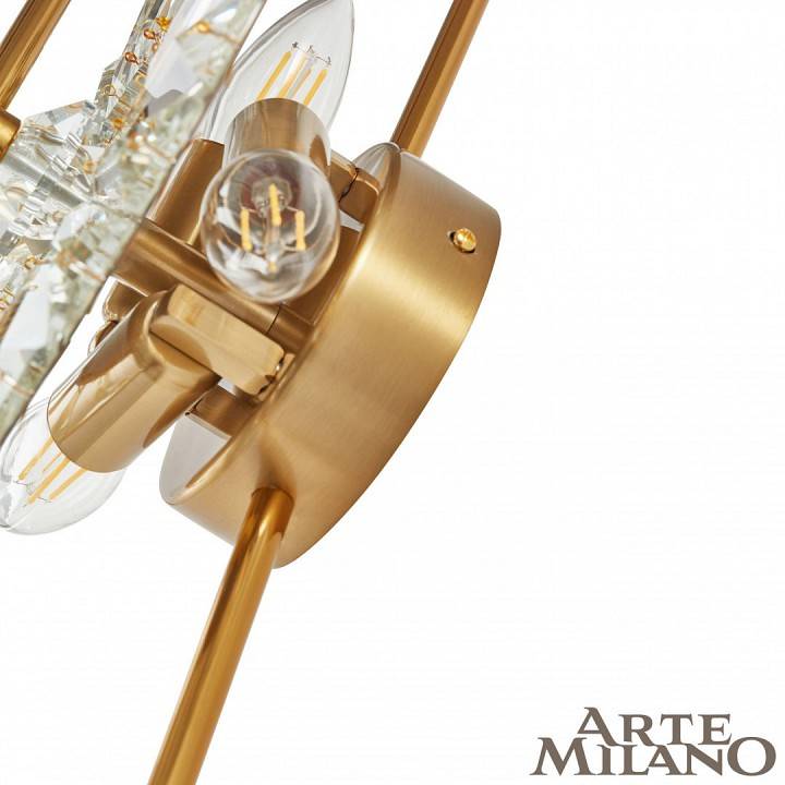 Накладной светильник Arte Milano AM-1252B 3xE14 D255 H625 мм G 7752B.D255.H625.E14.3 G