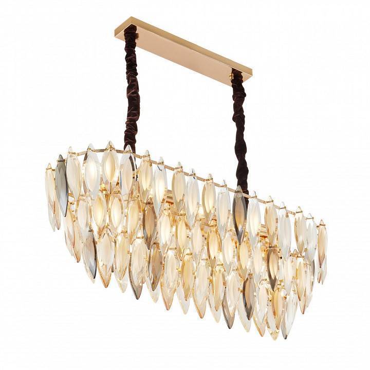 Подвесная люстра Arte Milano AM-99486 12xE14 900x350x380 мм 99486.W900.L350.H380.E14.12 G