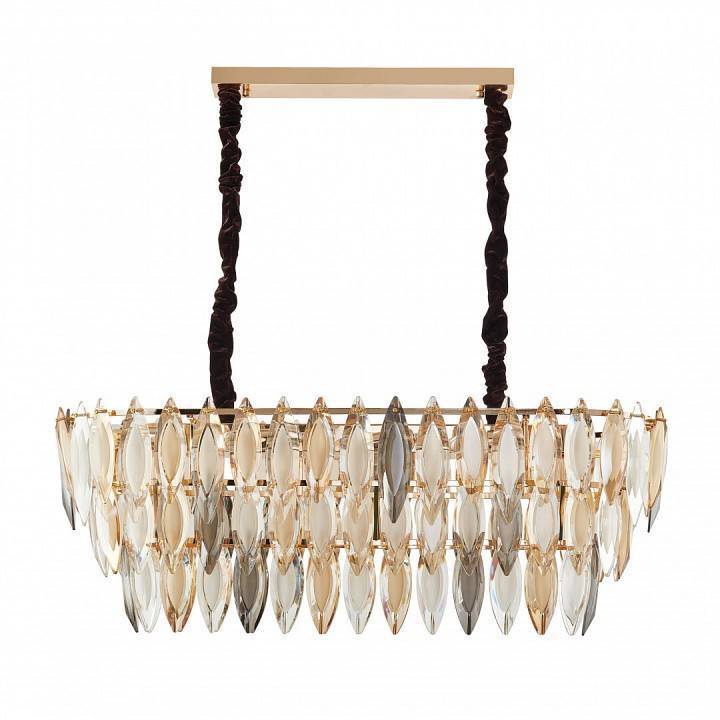 Подвесная люстра Arte Milano AM-99486 12xE14 900x350x380 мм 99486.W900.L350.H380.E14.12 G