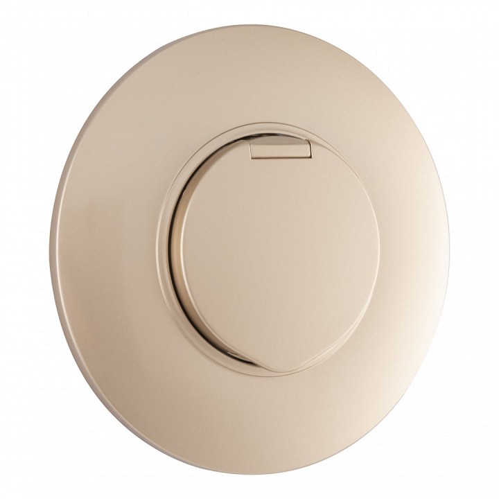 Розетка с заземлением и шторкой, с крышкой Arte Milano SET08-1 SET08-1-41-1 shampan