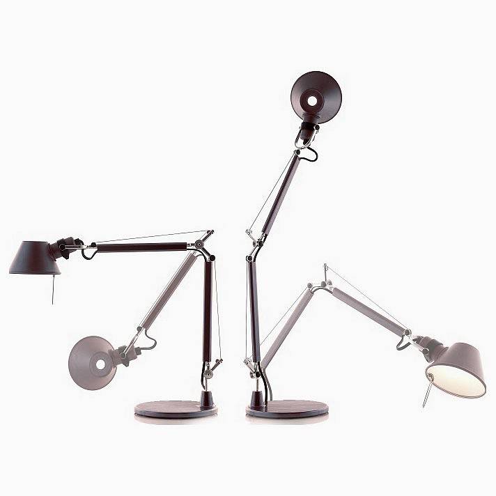 Настольная лампа офисная Artemide Tolomeo Micro A011830