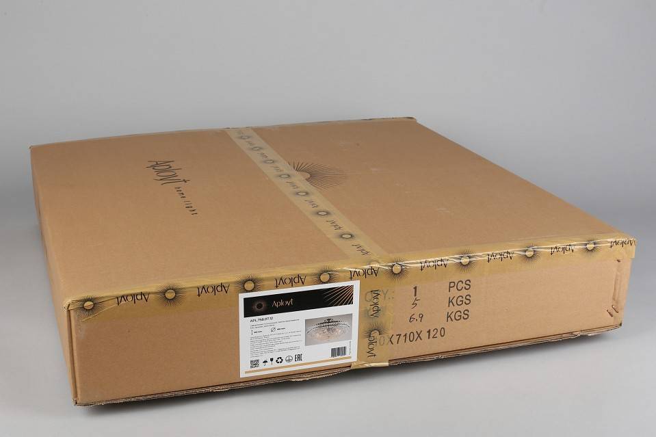 Люстра на штанге Aployt Wiga 12 ламп APL.758.07.12