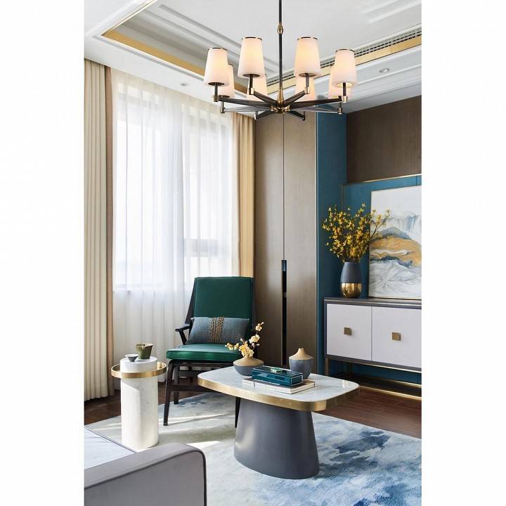 Подвесная люстра Aployt Malcia 8 ламп APL.803.07.08