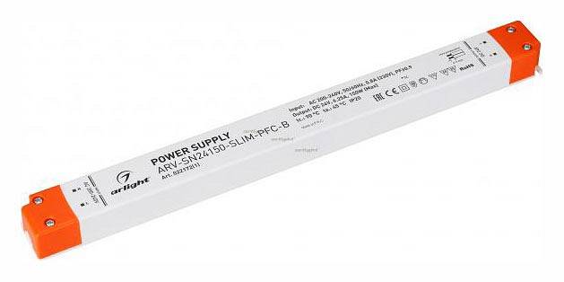 Блок питания Arlight ARV-SN24150-SLIM-PFC-B 24V 150W 022172(1)