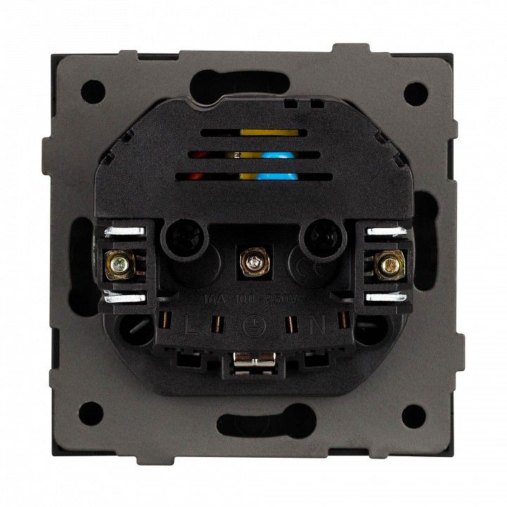 Розетка с заземлением и 2хUSB type A, без рамки Arlight SCT-TENDO 054083
