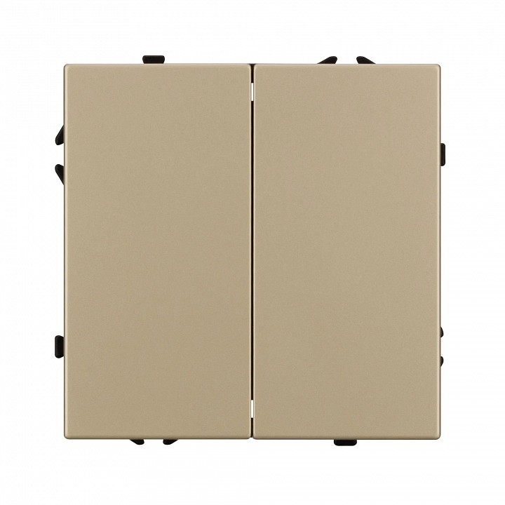 Выключатель двухклавишный без рамки Arlight SWT 054253