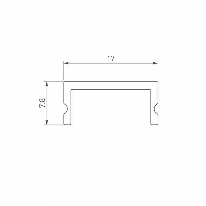 Рассеиватель Arlight SL-W17 061011