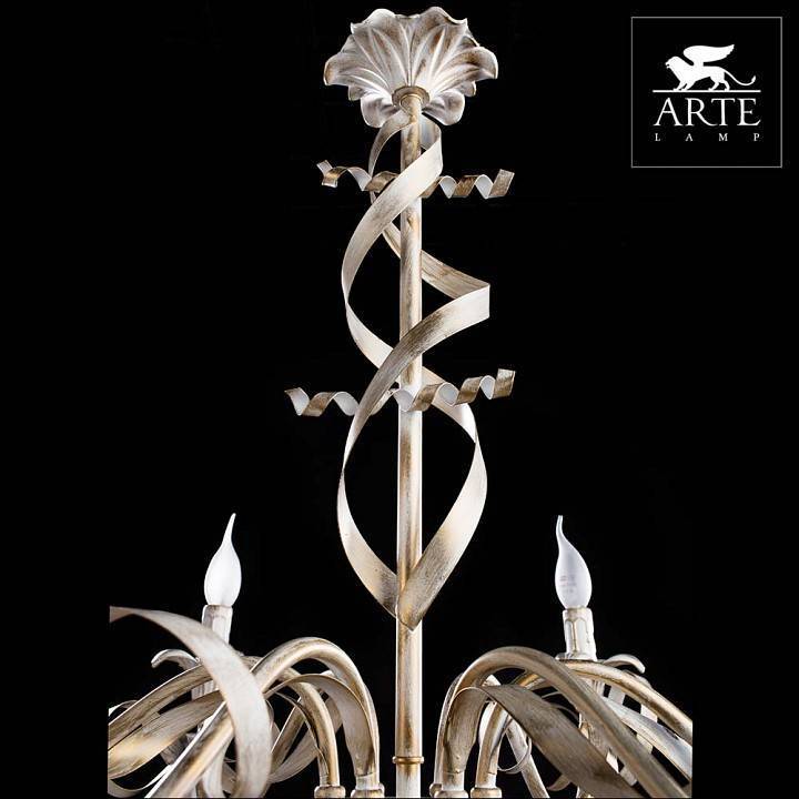 Подвесная люстра Arte Lamp Olivia 6 ламп A1018LM-6GA