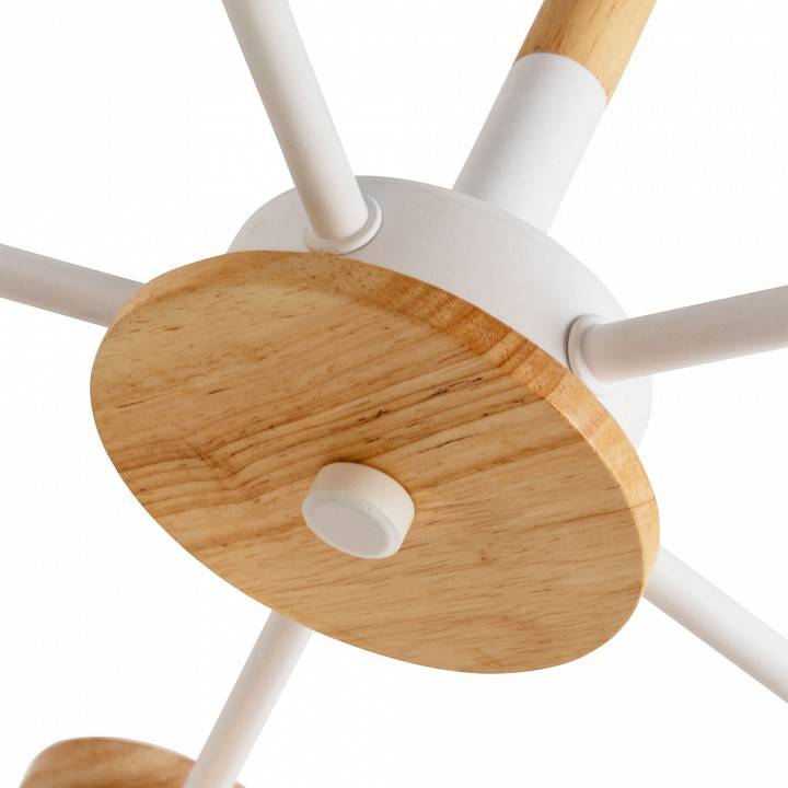 Люстра на штанге Arte Lamp Tyler 5 ламп белая A1031PL-5WH