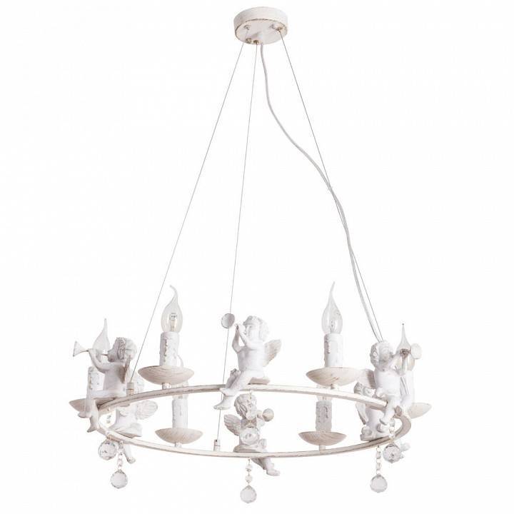 Подвесная люстра Arte Lamp Amur 6 ламп A1133SP-6WG