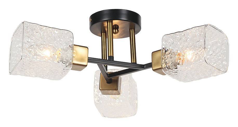 Потолочная люстра Arte Lamp Chicago 3 лампы A1547PL-3BK