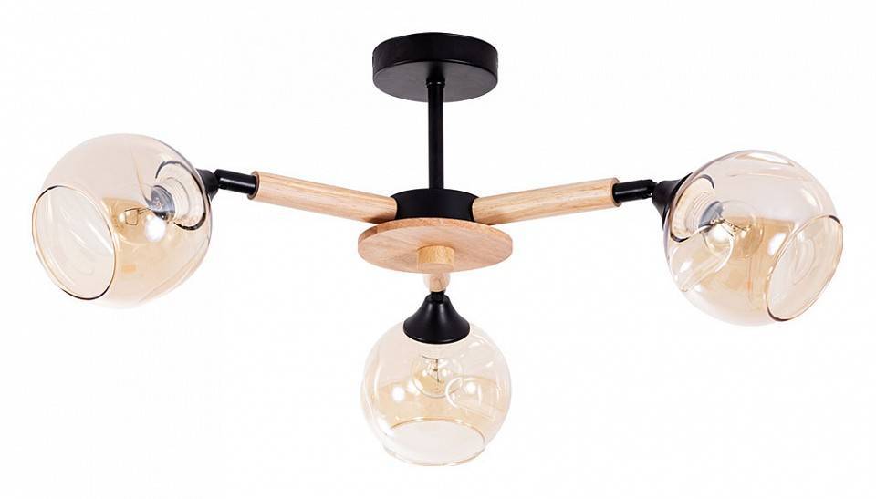 Люстра на штанге Arte Lamp Branson 3 лампы A4370PL-3BR