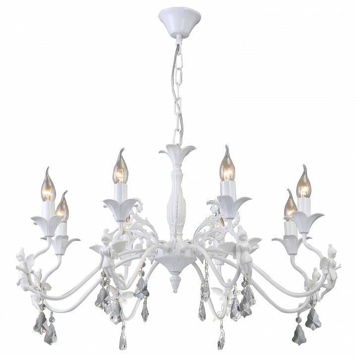 Подвесная люстра Arte Lamp Angelina 8 ламп A5349LM-8WH